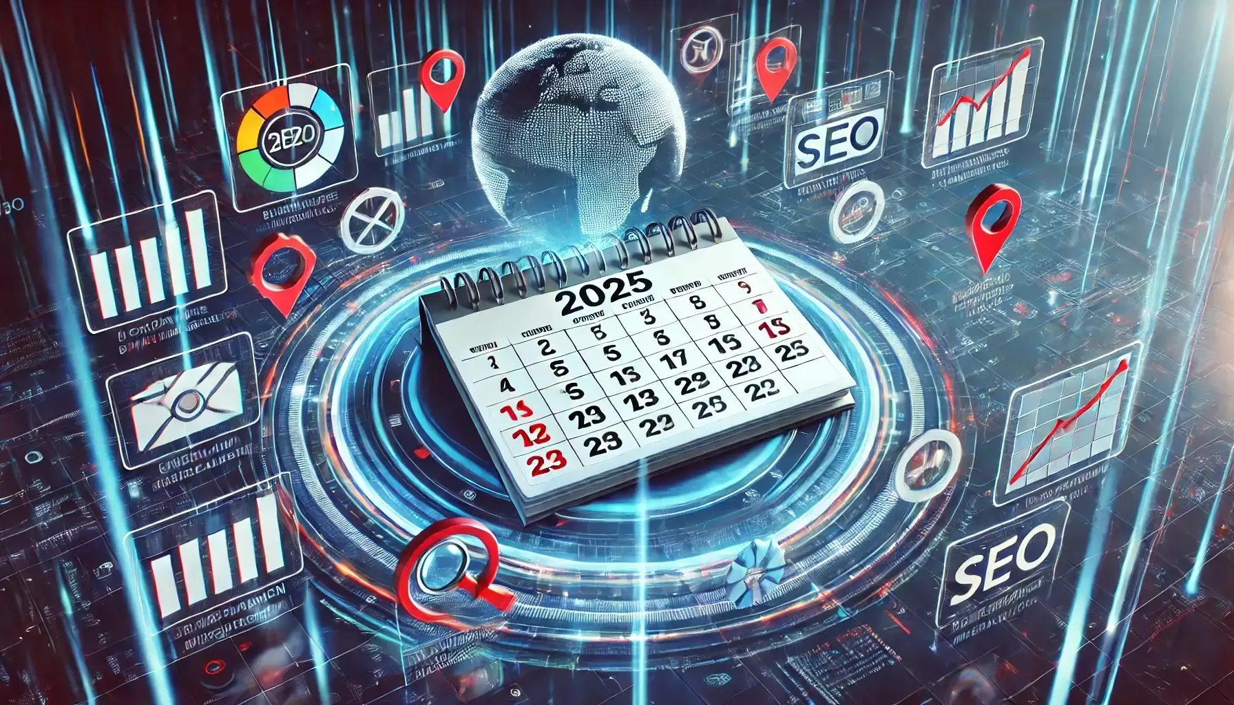 calendrier évènements SEO 2025