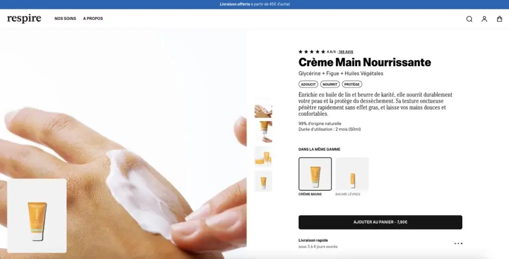 exemple de fiche produit