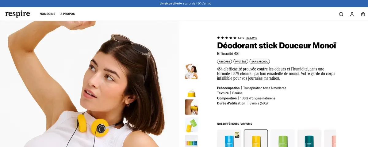 Fiche produit SEO