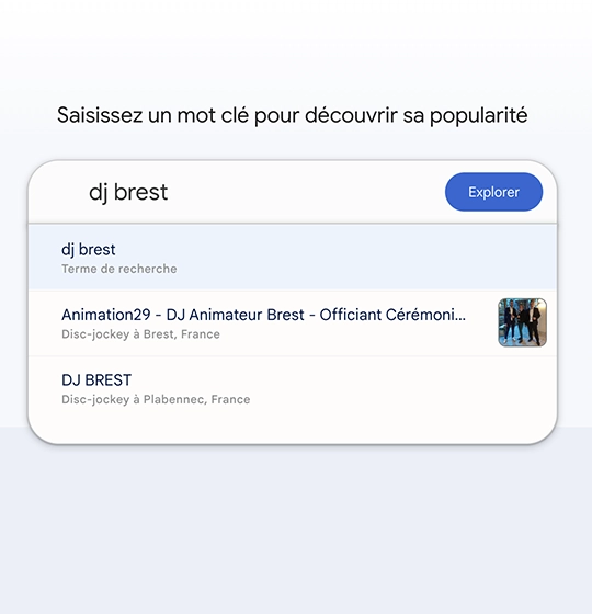 tendance recherche mot-clé brest