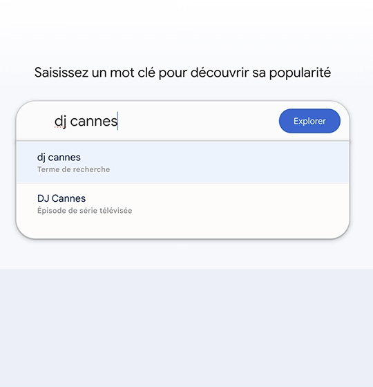 tendance recherche mot-clé DJ