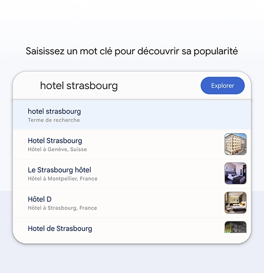 tendance recherche mot-clé strasbourg