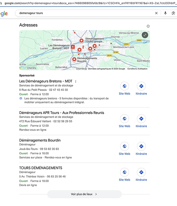 map agence seo déménageur
