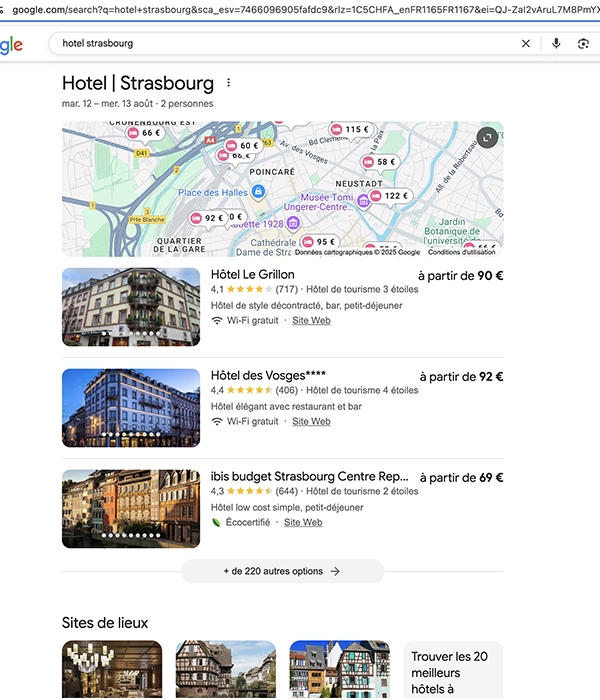 map agence seo strasbourg