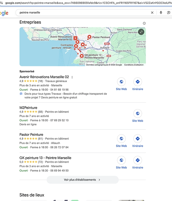 map agence seo marseille
