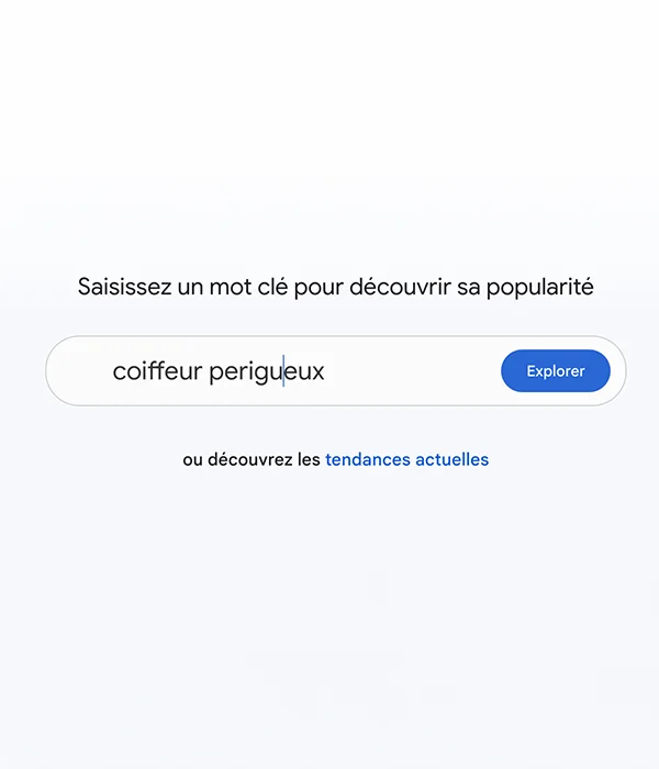 tendance recherche mot-clé boutique