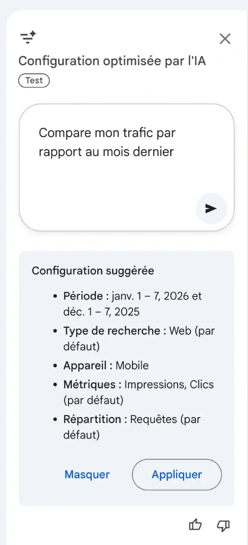 assistant ia google search console